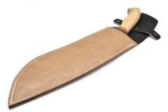 43 Cm El Yapımı Karbon Çelik Büyük Avcı Kamp Palası 001