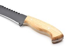 36 Cm El Yapımı Karbon Çelik Büyük Avcı Kamp Palası 006