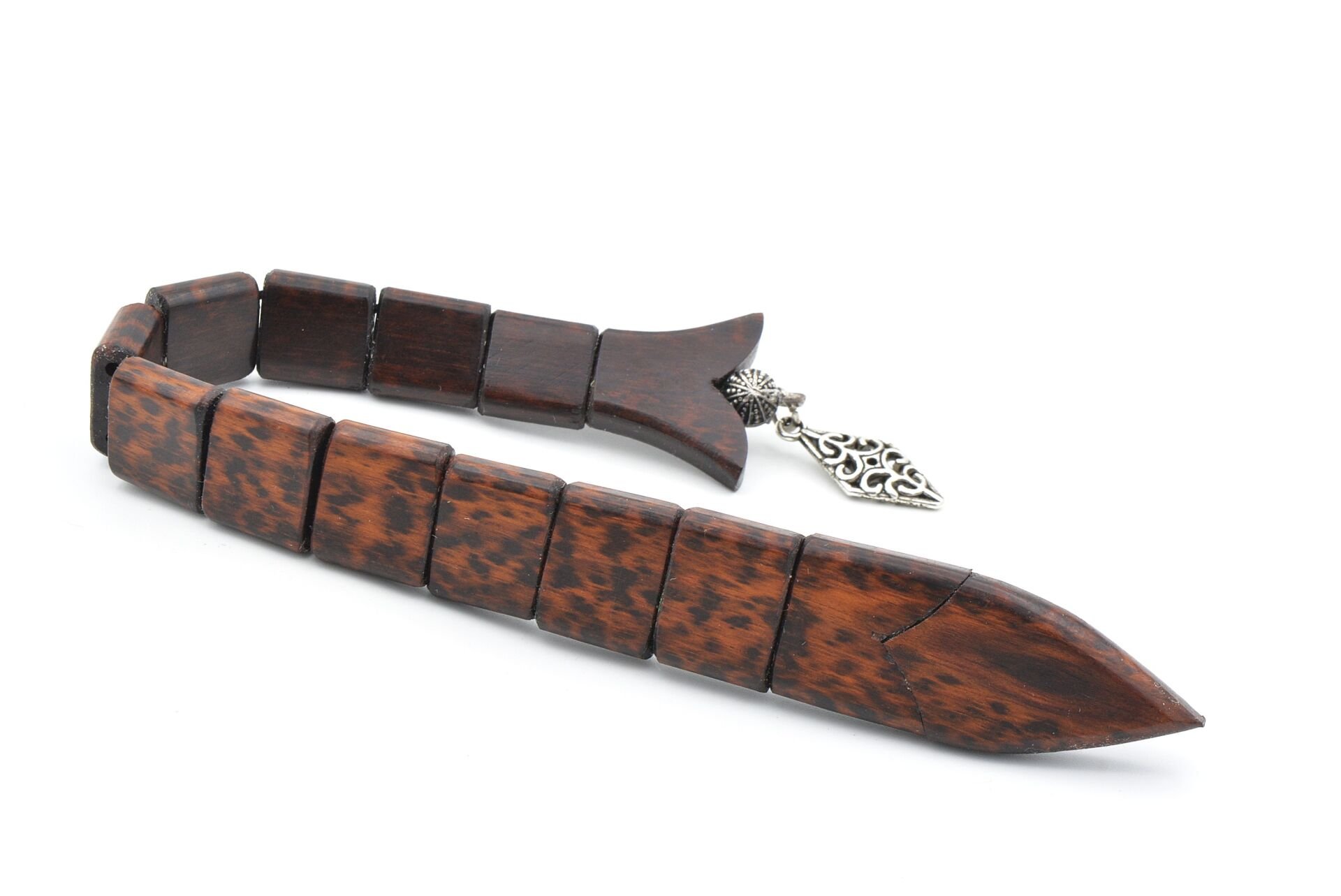 Usta İşi Yılan Ağacı Balık Tesbih