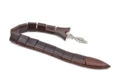 Usta İşi Sıkma Kehribar Kaplı Palmiye Ağacı Balık Tesbih