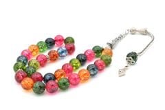 HAKİKİ RENKLİ DAĞ KRİSTALİ NECEF TESBİH İRİ BOY 1.KALİTE