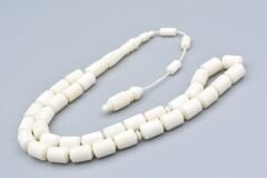 Usta İşi İmamesi Oymalı Kapsül Kesim İri Boy Deve Kemiği Tesbih