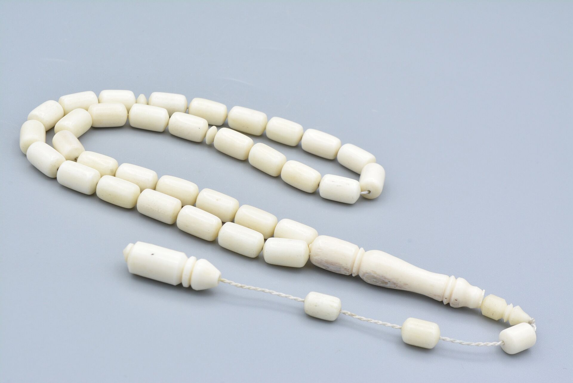 Usta İşi İmamesi Oymalı Kapsül Kesim Deve Kemiği Tesbih