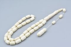 Usta İşi İmamesi Oymalı Kapsül Kesim Deve Kemiği Tesbih