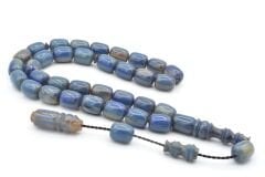 Sistemli Kapsül Kesim Kanayan Bağa Mavi Katalin Tesbih 002