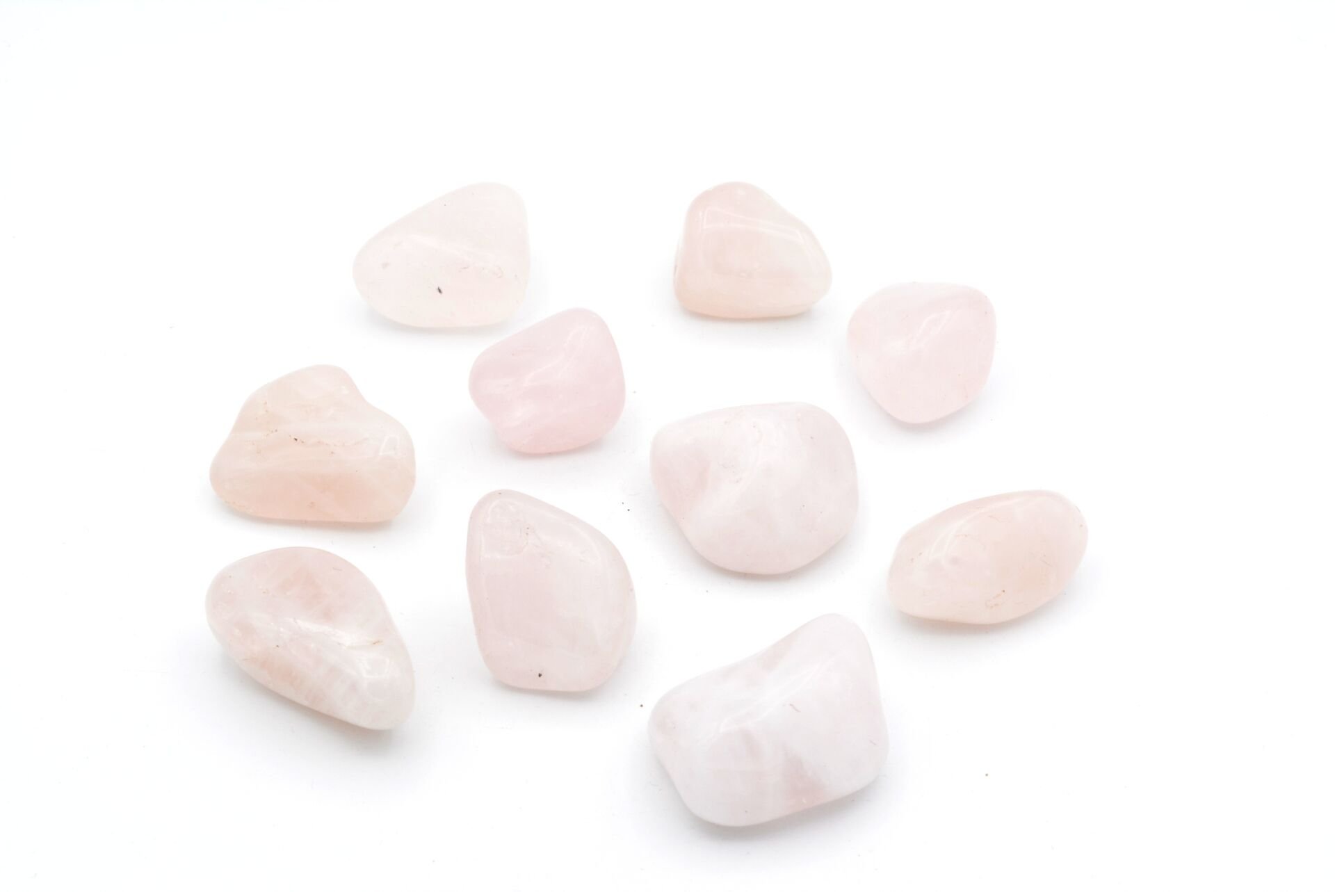 Hakiki Tamburlu Doğal Pembe Kuvars Kaya Parçası 002