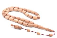 Usta İşi Sistemli Kapsül Kesim Mis Kokulu Gül Ağacı Tesbih