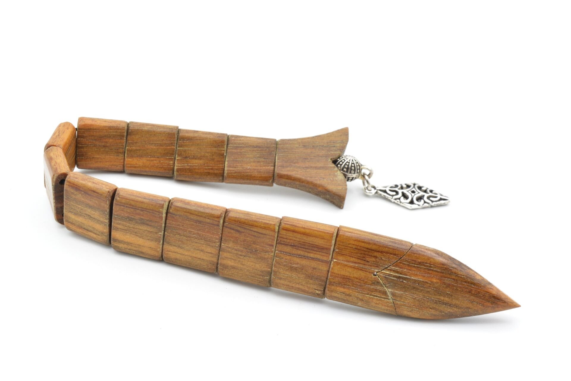 Usta İşi İri Boy Mis Kokulu Öd Ağacı Balık Tesbih