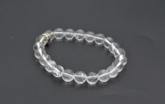 HAKİKİ DOĞAL KRİSTAL KUVARS BİLEKLİK 1.KALİTE 002