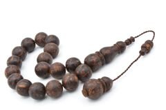 Sistemli Küre Kesim Mis Kokulu Kahve Efe Maskot Tesbih