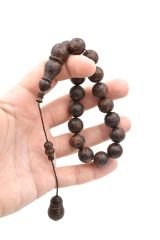 Sistemli Küre Kesim Mis Kokulu Kahve Efe Maskot Tesbih