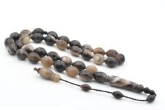 Sistemli İri Boy Beyzi Kesim Bufalo Boynuzu Tesbih 011