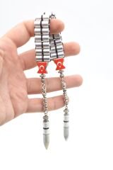 Usta İşi Ay Yıldız Tasarım Zamak Mermi Kovanı Zaza Tesbih