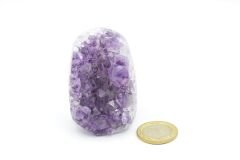 Hakiki Doğal Uruguay Ametist Taşı Kaya Parçası 206 Gram