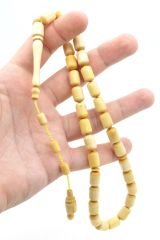 Usta İşi Sistemli Kapsül Kesim Portakal Ağacı Tesbih İri Boy