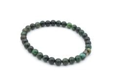 Hakiki Doğal Fuksit Taşı Bileklik 6 Mm