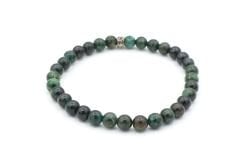 Hakiki Doğal Fuksit Taşı Bileklik 6 Mm