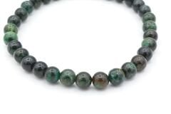 Hakiki Doğal Fuksit Taşı Bileklik 6 Mm