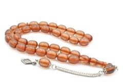 Gümüş Kaplamalı Kapsül Kesim Açık Mor Katalin Tesbih