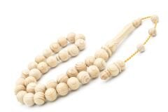 Usta İşi Sistemli Küre Kesim Kokulu Sedir Ağacı Tesbih