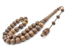 Usta İşi Sistemli Küre Kesim Ceviz Ağacı Tesbih