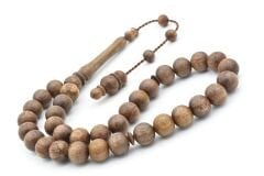 Usta İşi Sistemli Küre Kesim Ceviz Ağacı Tesbih