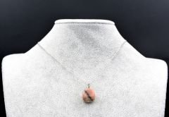 HAKİKİ DOĞAL PEMBE OPAL KOLYE UCU 1.KALİTE DOĞAL TAŞ 002