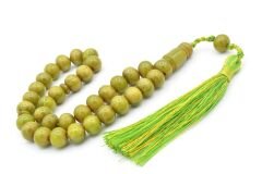 Zeyn Usta İşi Küre Model Yeşil Katalin Tesbih 015