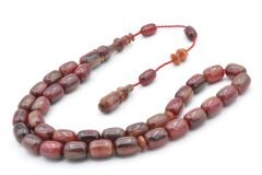 Sistemli Kapsül Kesim Kanayan Bağa Gri Pembe Katalin Tesbih