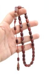 Sistemli Kapsül Kesim Kanayan Bağa Gri Pembe Katalin Tesbih