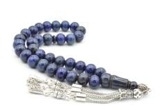 Zeyn Usta İşi Küre Model Lacivert Katalin Tesbih 014