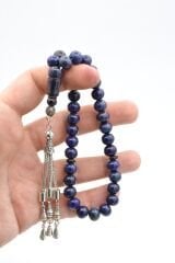 Zeyn Usta İşi Küre Model Lacivert Katalin Tesbih 014