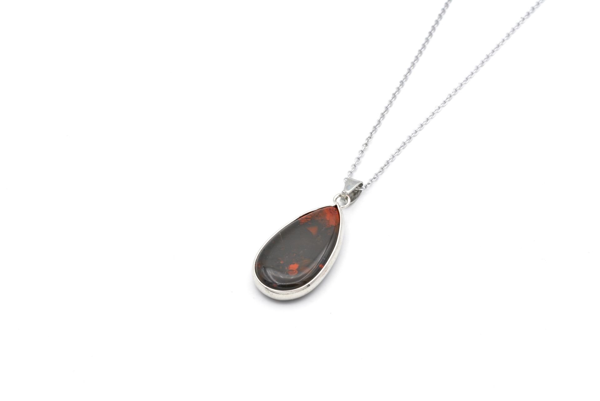 Doğal Jasper Kolye Ucu 1.kalite 018