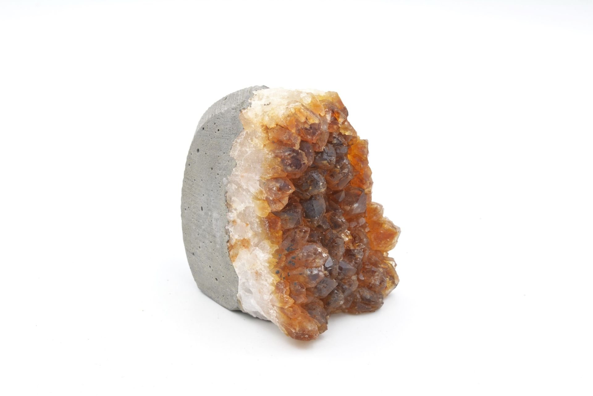 Hakiki Doğal Sitrin Taşı Kaya Parçası 140 Gram