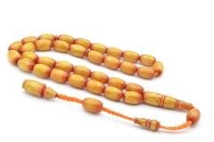 Cüneyd Hasan Yapımı Çift Çekim Kapsül Kesim Eskitme Sarı Katalin Tesbih