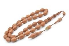 Mehmet Erbabacan İmzalı Beyzi Kesim Gergedan Ağacı Tesbih