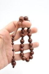 Sistemli Küre Kesim İri Boy Gül Ağacı Efe Maskot Tesbih