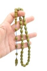 Mustafa Uysal İmzalı Beyzi Kesim Turkuaz Katalin Tesbih