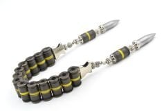 Usta İşi Eskitilmiş Mermi Kovanı Zaza Tesbih