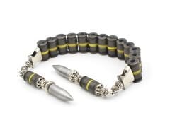 Usta İşi Eskitilmiş Mermi Kovanı Zaza Tesbih