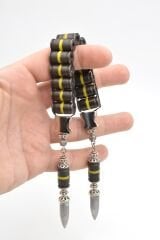 Usta İşi Eskitilmiş Mermi Kovanı Zaza Tesbih