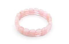 HAKİKİ DOĞAL PEMBE KUVARS BİLEKLİK 1.KALİTE 001