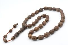 Usta İşi Sistemli Badem Model İri Boy Palmiye Ağacı Tesbih