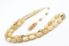 Usta İşi Sistemli Badem Model Günlük Boy Koç Boynuzu Tesbih