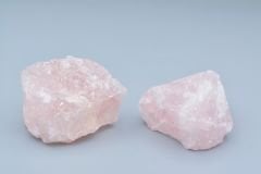 Hakiki Doğal İri Boy Pembe Kuvars Taşı Kaya Parçası