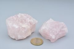 Hakiki Doğal İri Boy Pembe Kuvars Taşı Kaya Parçası