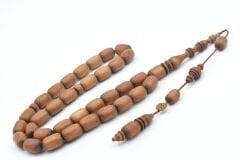 Usta İşi İmzalı Sistemli Kapsül Kesim Fernanbuk Ağacı Tesbih Pernambuco Wood