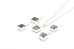 Hakiki Doğal Firuze Turkuaz Taşı Kolye Ucu