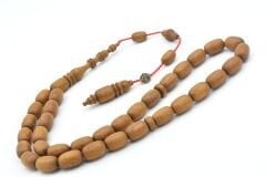 Usta İşi İmzalı Sistemli Kapsül Kesim Portakal Ağacı Tesbih