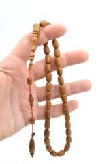 Usta İşi İmzalı Sistemli Kapsül Kesim Portakal Ağacı Tesbih